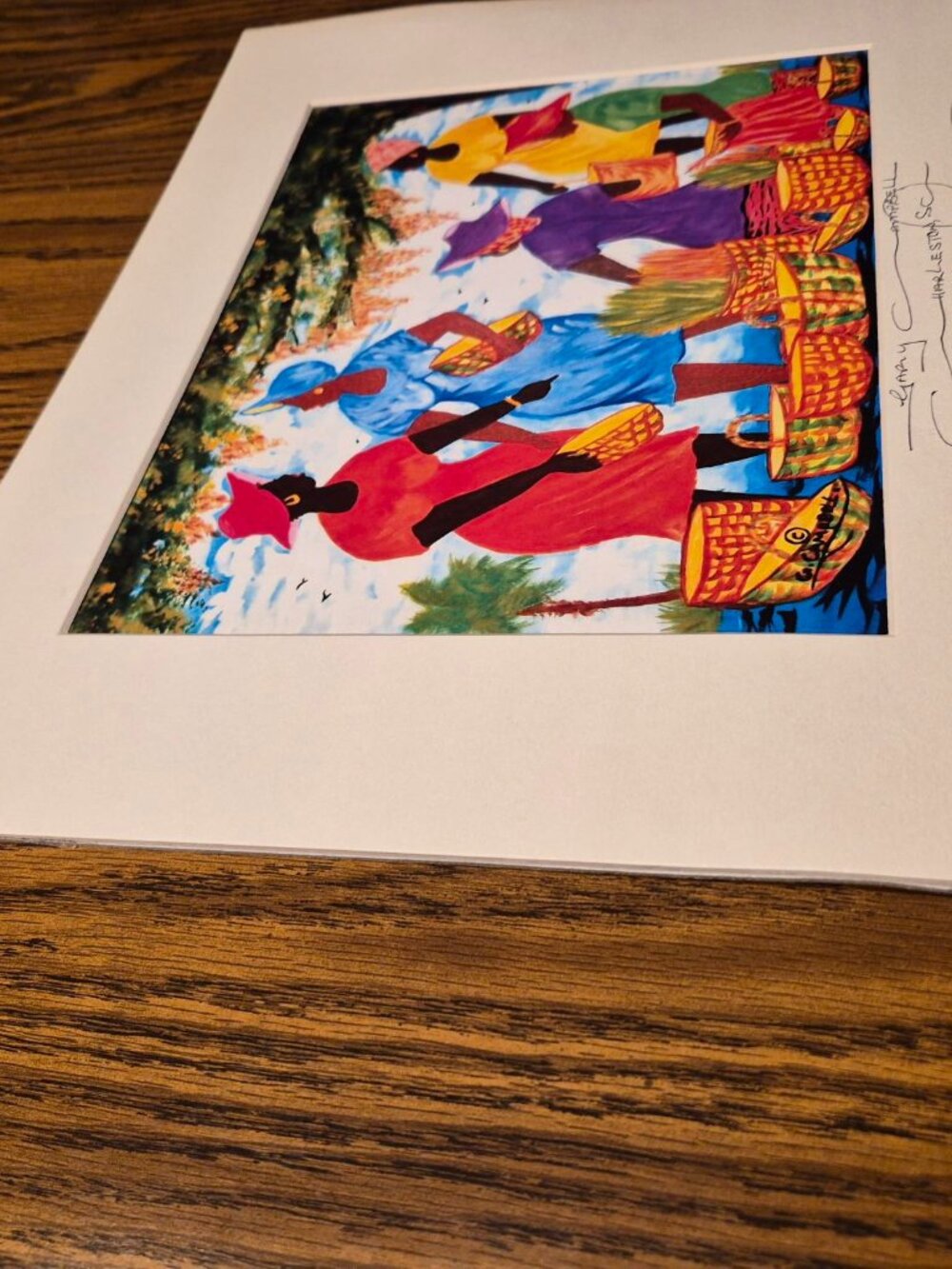 Signed Artist Print by Gary W. Campbell, Pawleys Island, SC - Picture 4 of 7